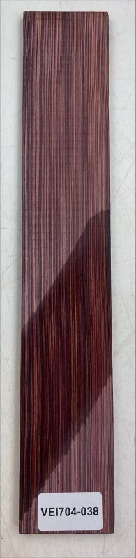 Griffbrett Königsholz - Kingwood 500x75x10mm Einzelstück #038